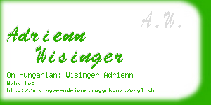 adrienn wisinger business card